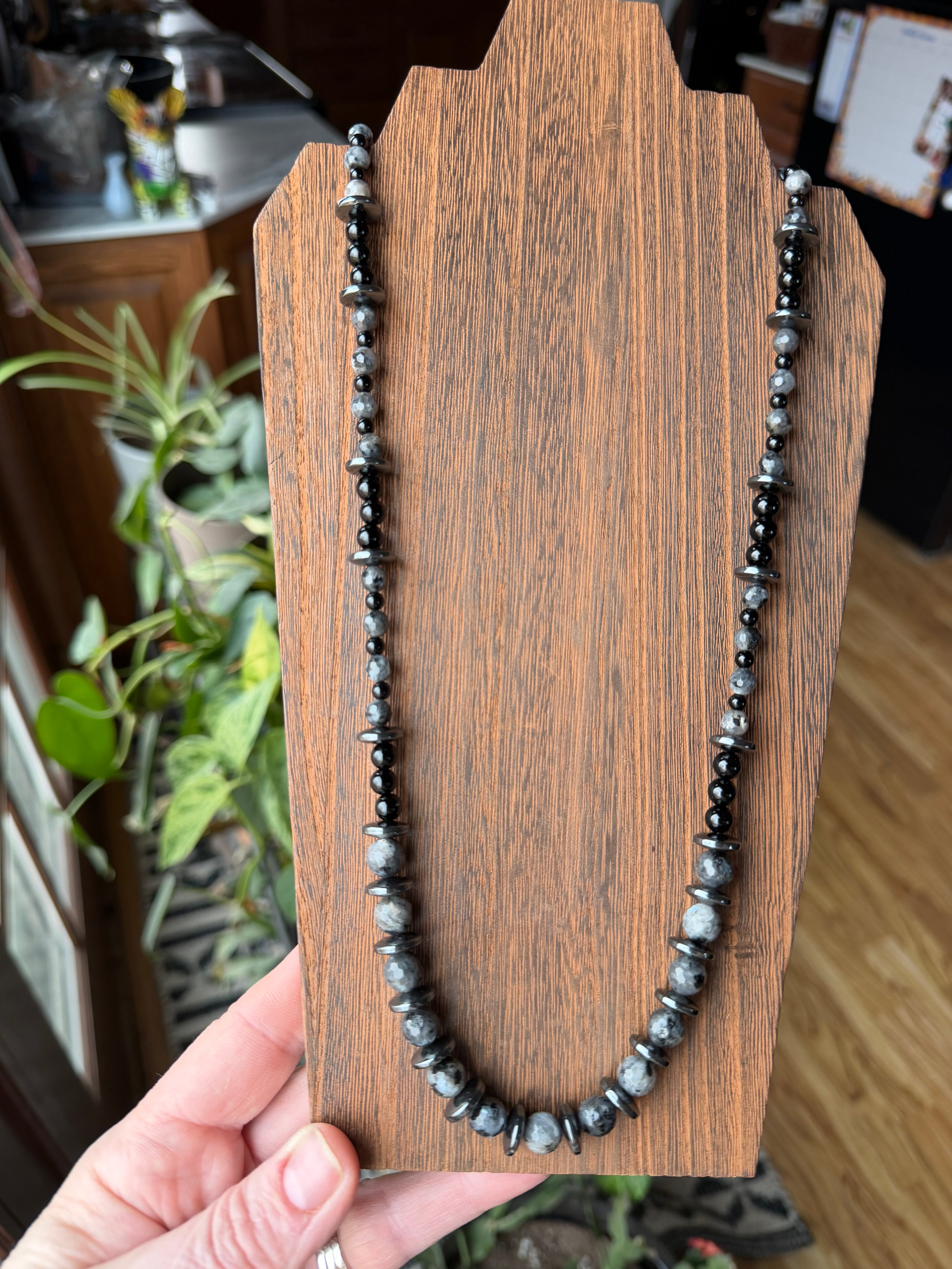 Onyx and Labradorite