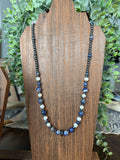 Freshwater Pearls and Sodalite